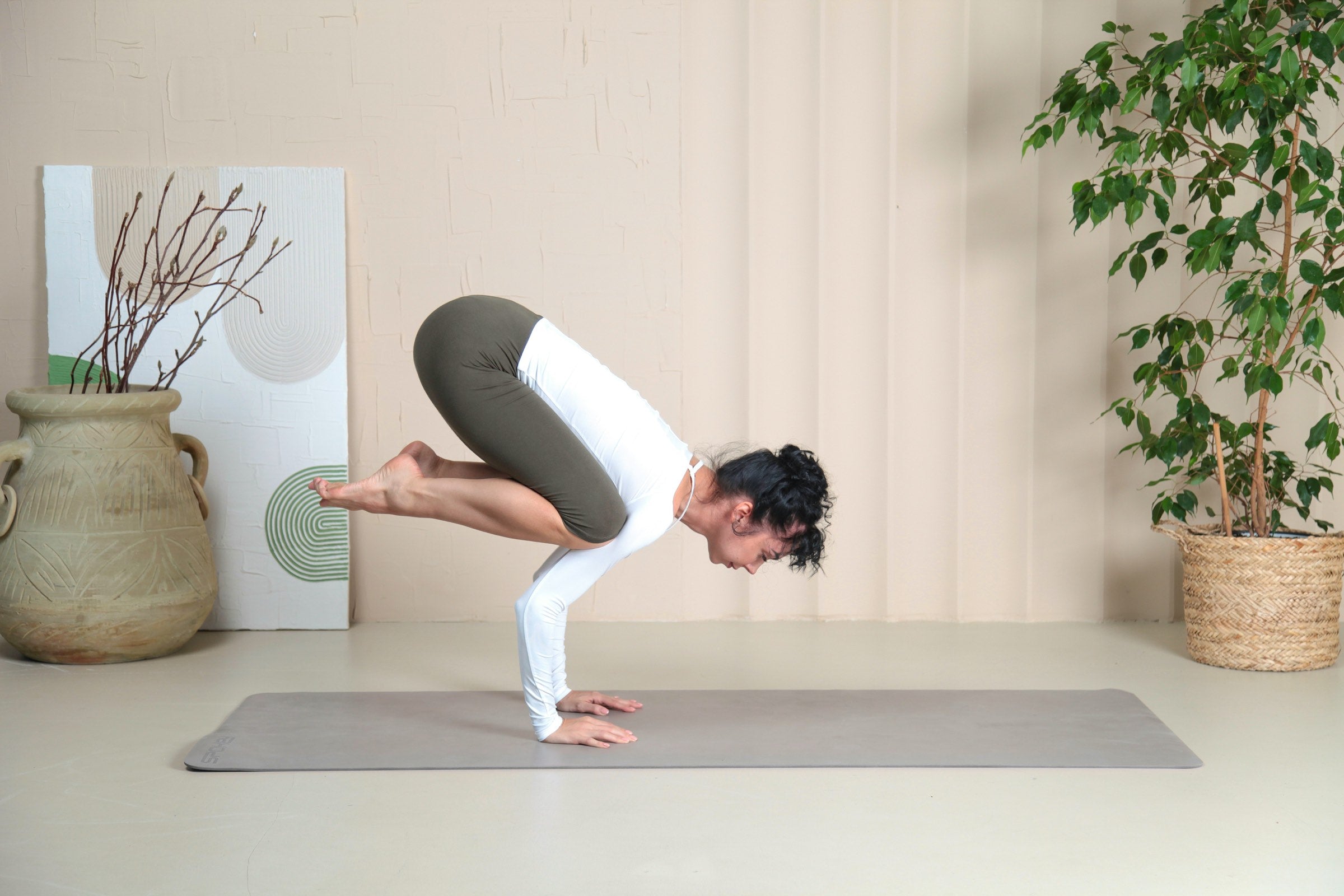 Beyond the mat.