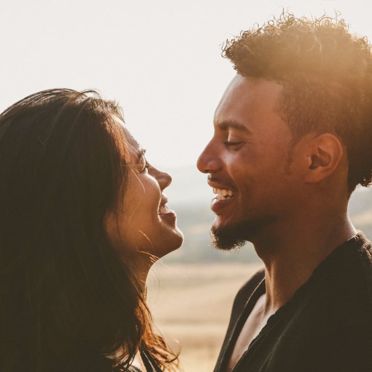 Couple Smiling